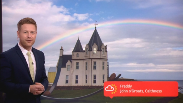 John O'Groats rainbow